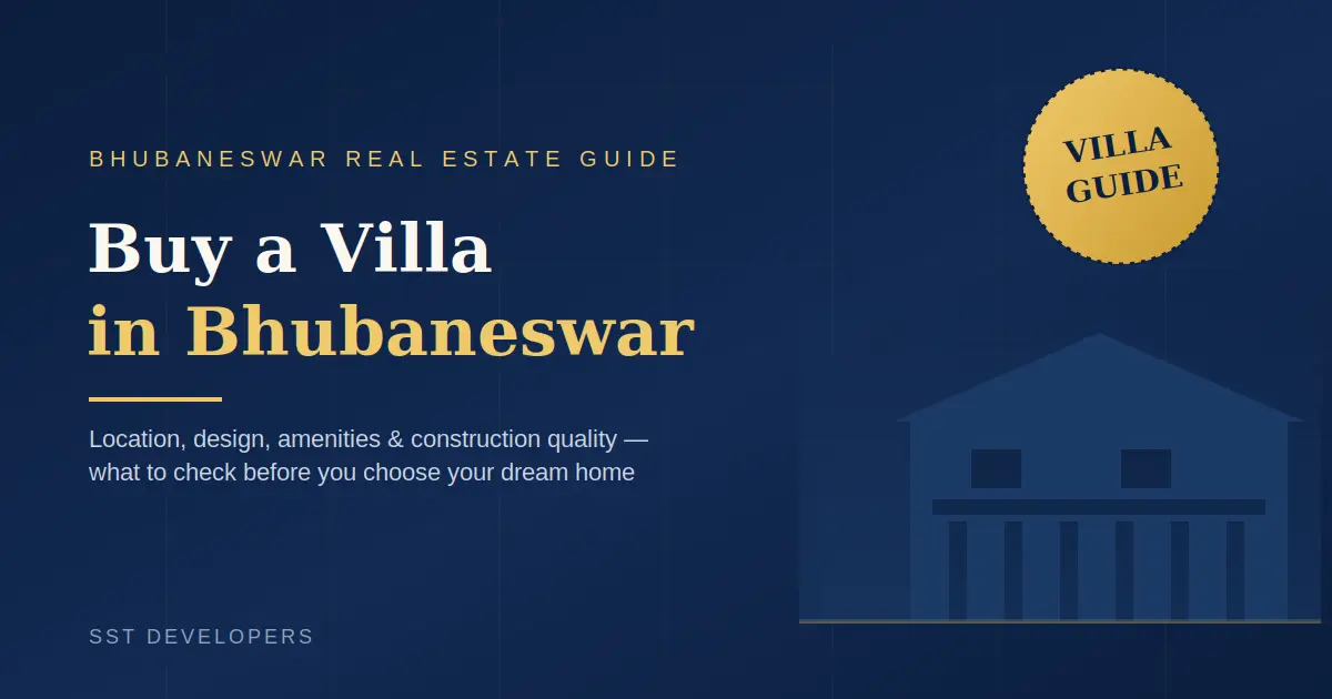 Buy Villa in Bhubaneswar