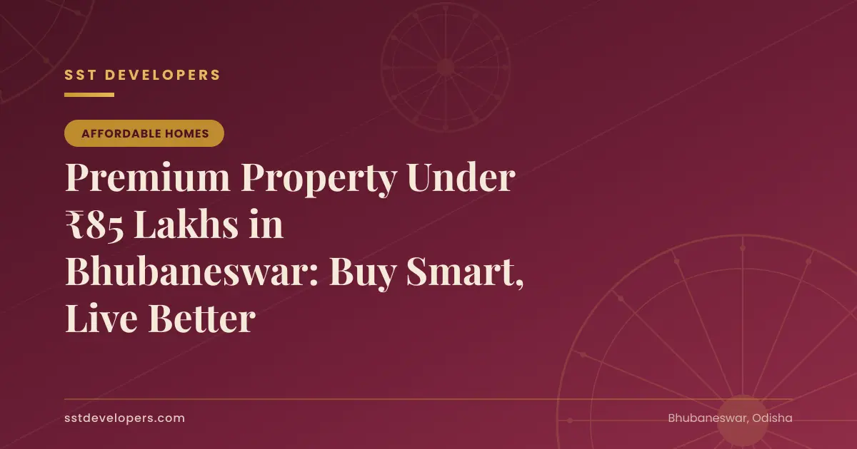 Property Under 85 Lakhs in Bhubaneswar